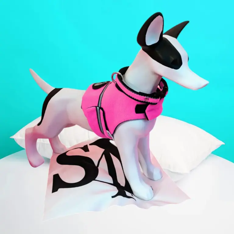 Stil4You- Hundeweste, Halsband pink